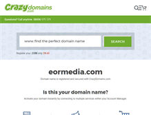 Tablet Screenshot of eormedia.com